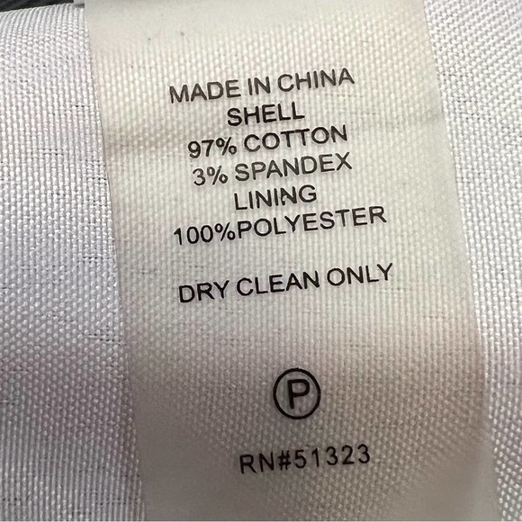Court & Rowe Scatter Dot Blue Night Blazer Navy & White Polka Dot Jacket Sz 2 - Picture 15 of 16